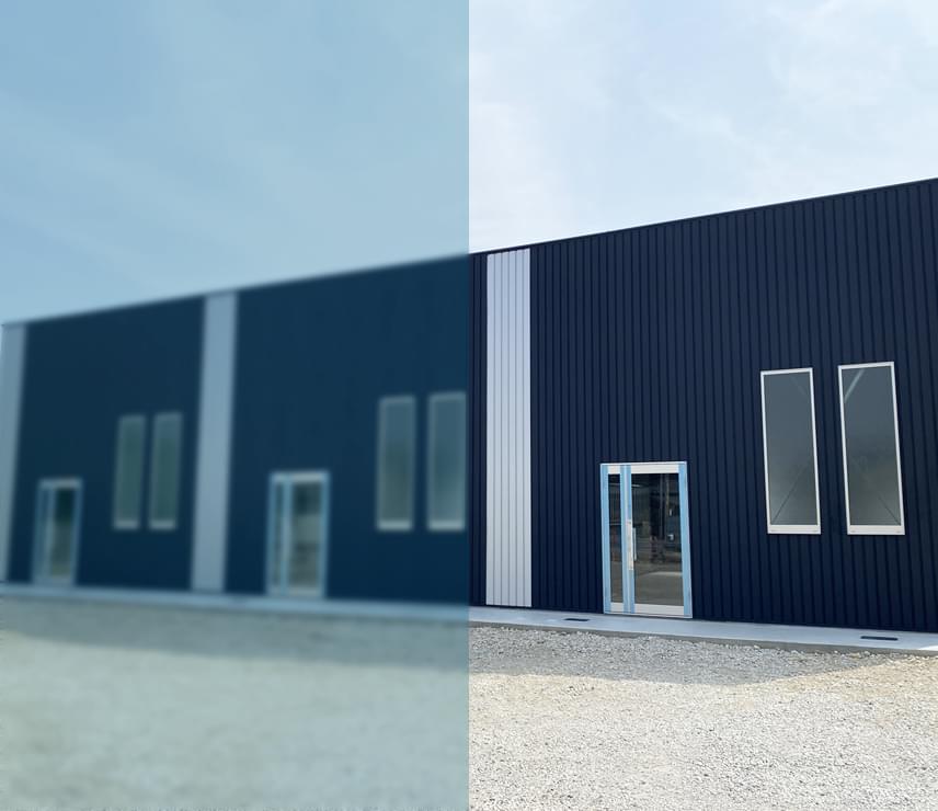 写真：加古川市にあるアットホームなリフォーム店です。